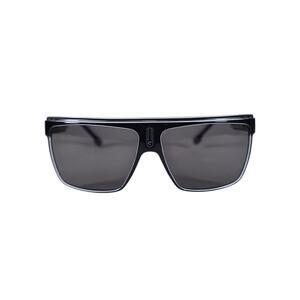 Carrera Men's Square Lightweight Sunglasses - Black Crystal/Grey Polarized - NWT